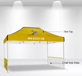 F2-7 10X15 2 Half Side Walls Folding Ten...