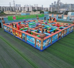 MAZE1-106 One Piece Theme Inflatable Maz...