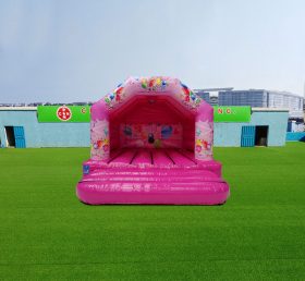 T2-4177 12X12Ft Pink Party Bounce House ...